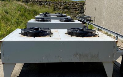 AES Maintenance Ltd breath new life back into 2 of 3 aged Carrier Chillers in Cornwall