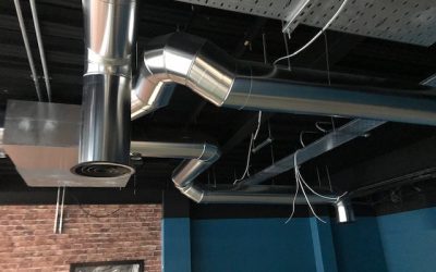 Small works team complete install in Newbury